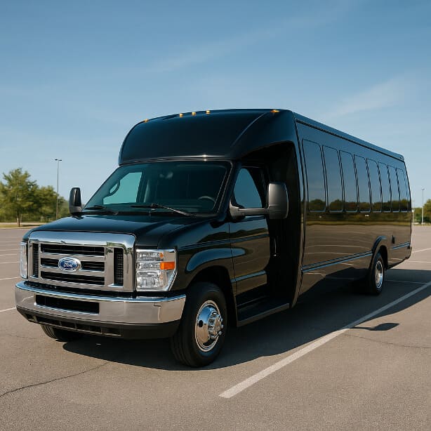 Charter Bus Rental Jonesboro 18 Passenger Minibus